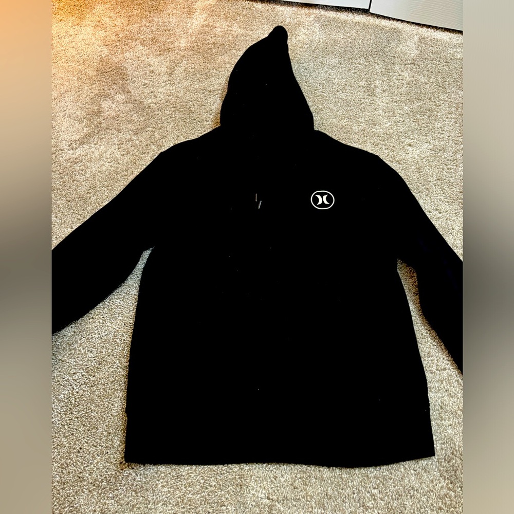 HURLEY BLACK HOODIE! GREAT CONDITION!
